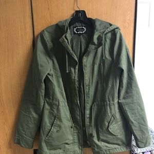 Dark green jacket